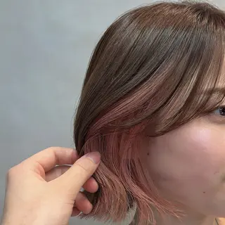 ショート カラー ブリーチ✨/似合わせ カラー🎀/Yuzuのヘアスタイル