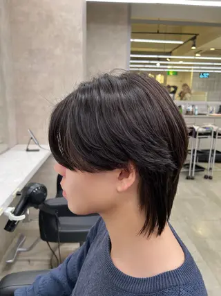 メンズ ふわっと抜け感🫧 ブラウンベージュ🤎のヘアスタイル