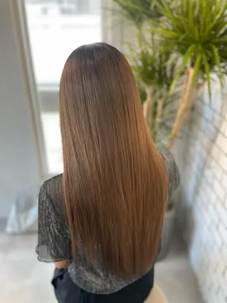 セミロング 松井 悠希のヘアスタイル