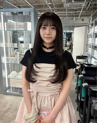 ロング カラー ダブルカラー/レイヤ ーカット 🤍ゆきなのヘアスタイル