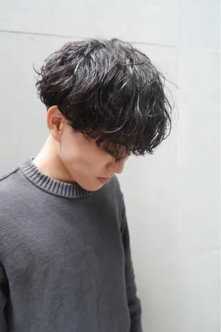 パーマ メンズ 福岡美容室【pia】 タイヘイのヘアスタイル