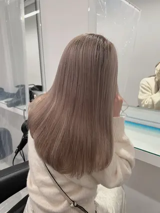 ロング カラー ダブルカラー｜ なおき｜池袋美容師のヘアスタイル