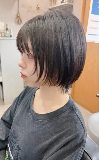 ショート ヤマモト ヒロミのヘアスタイル