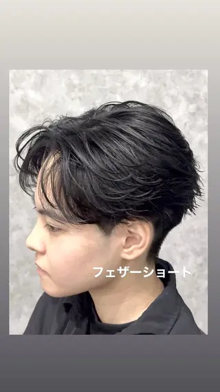 パーマ メンズ ⚡️大宮メンズ特化 美容師⚡️ 真裟斗のヘアスタイル