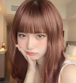 カラー 透明感カラー🫧 韓国ヘア/タマキ🎀のヘアスタイル