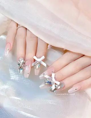 ネイル Lavender nail·中島公園のネイルデザイン