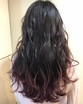 ロング カラー ヘアアレンジ あさだ しゅうたろうのヘアスタイル
