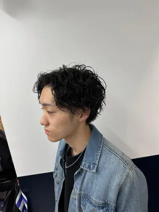 ミディアム 💈神技メンズカット 大沢カズキ✂︎のヘアスタイル