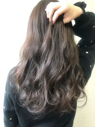 セミロング 🌻韓国風ヘア🌻 ✨🌷ナナコ🌷のヘアスタイル