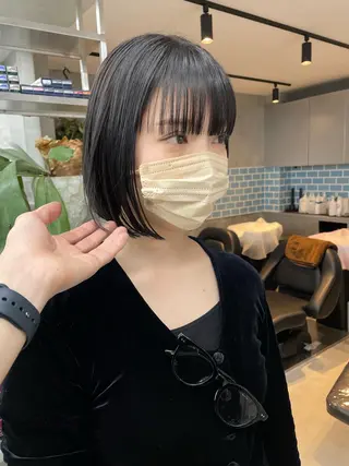 ショート カラー 👑ボブはお任せ ミヤノ👑のヘアスタイル