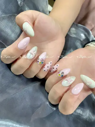 ミディアム Daifuku nailsのネイルデザイン