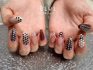 ネイル ♡Bivi♡自爪に 優しいネイルサロンのネイルデザイン