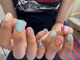ネイル tsumeasobi 🪬macoのネイルデザイン