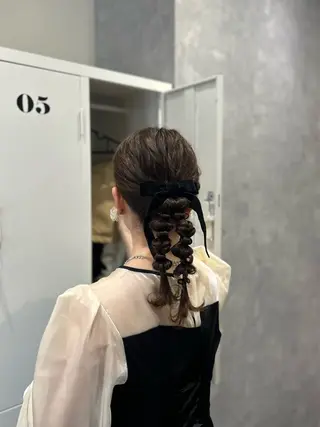 ヘアアレンジ 森下 ゆきなのヘアスタイル