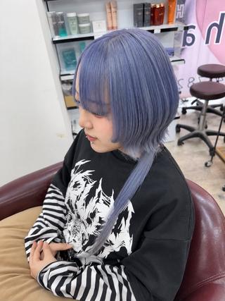 ロング カラー 🌿佐山 絵梨佳🌿 Recharme新保のヘアスタイル