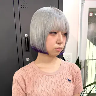 カラー レン🎨ハイトーン/ ブロンド🎨渋谷のヘアスタイル