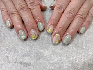 ネイル foglia❁﻿. ⌇﻿imamuraのネイルデザイン
