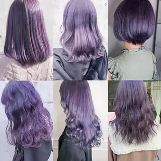 ロング カラー ヘアアレンジ 韓国レイヤーカット/ 儚げカラーチナツのヘアスタイル