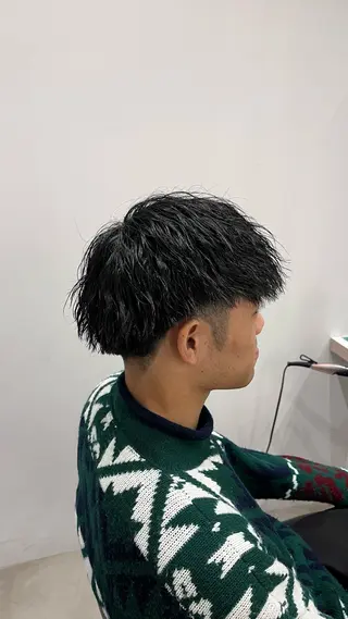 ショート メンズ 橋本 保奈美のヘアスタイル