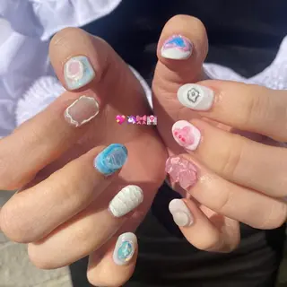 ネイル niconail 🧣ayu 📍烏山のネイルデザイン