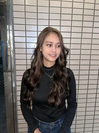 ロング カラー レディースショート カットモデル募集🌟のヘアスタイル