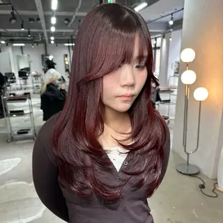ロング 韓国レイヤー🇰🇷 艶髪💎renのヘアスタイル