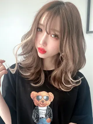 セミロング 💎lino _by _ACNE💎 🧸のヘアスタイル