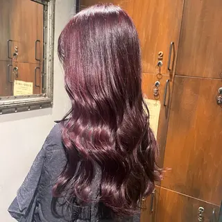 セミロング カラー むらたねね🌻 艶髪🫧韓国ヘアのヘアスタイル