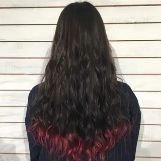ロング 🧡艶髪/エクステ 🫧🧡YUKI❄️のヘアスタイル
