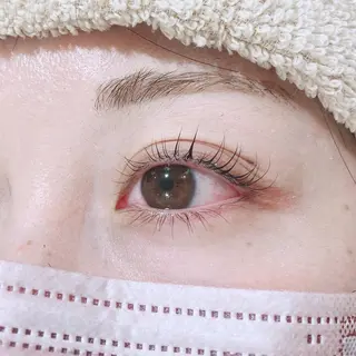 マツエク・マツパ 曲がる縮毛矯正 LIBER 岩名のヘアスタイル