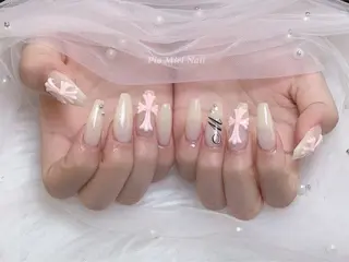 ネイル HANA 長さだしのネイルデザイン