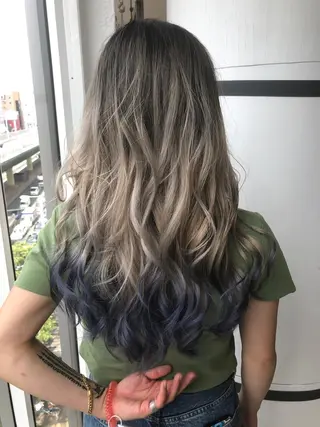 ロング カラー welring hair salonのヘアスタイル