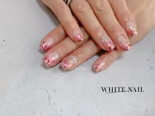 ネイル WHITE NAIL ホワイトネイルのネイルデザイン