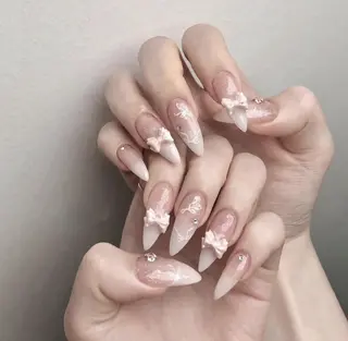 ロング カラー Bling Salonのネイルデザイン
