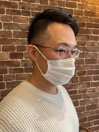 ショート カラー パーマ ヘアアレンジ メンズ キッズ ネイル マツエク・マツパ アイブロウ 久木原 ゆりのヘアスタイル