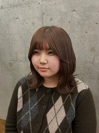 カラー 🍒透明感カラー× 艶髪🍒Mihoのヘアスタイル