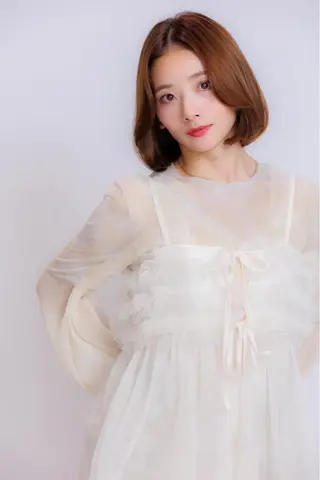 カラー ♻️ブリーチなし カラー♻️のヘアスタイル
