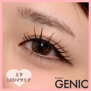 マツエク・マツパ Eyelash GENICのマツエク・マツパデザイン