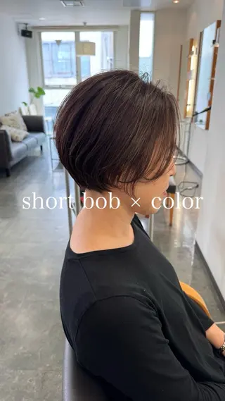 ショート カラー hair・do ✂︎　原口 侑大のヘアスタイル
