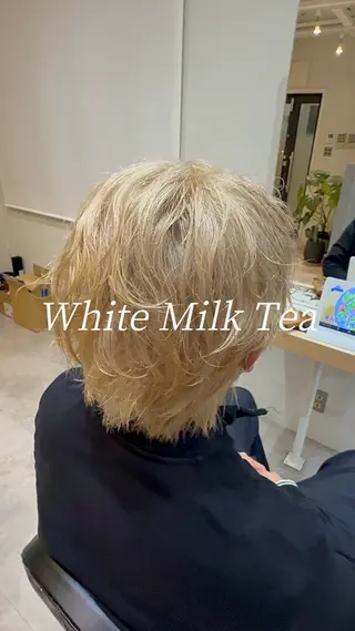 カラー soyon 心斎橋店のヘアスタイル