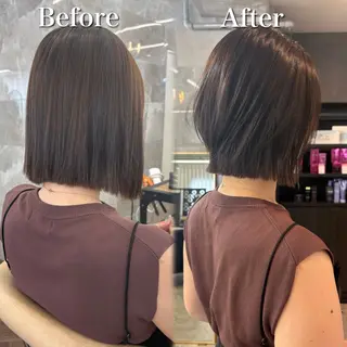 ショート レイヤーボブ特化 /横浜/伊藤　怜のヘアスタイル