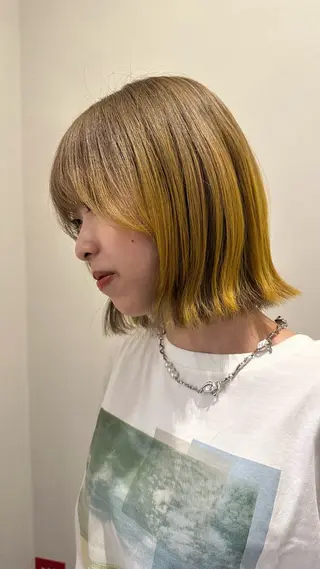 カラー Reina 札幌美容師のヘアスタイル