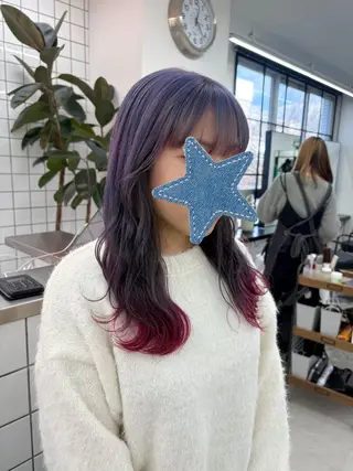 ロング カラー 矢場町/8時-22時 JILLSTUDIOのヘアスタイル