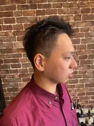ショート カラー パーマ ヘアアレンジ メンズ キッズ ネイル マツエク・マツパ アイブロウ 久木原 ゆりのヘアスタイル