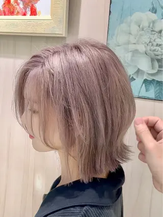 ミディアム 坂 直樹のヘアスタイル