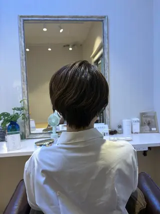 ショート パーマ 上川畑 つかさのヘアスタイル