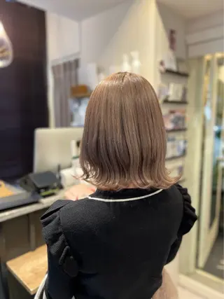 ミディアム 似合わせカット🫧透 明感カラー🫧maiのヘアスタイル