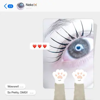 マツエク・マツパ 🎀eyelist. mizuki🐈⬛のマツエク・マツパデザイン