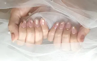 ネイル ⋆⑅˚ new  me!  ˖୨ৎ‧˚のネイルデザイン