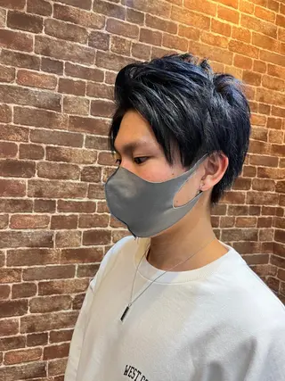 ショート カラー パーマ ヘアアレンジ メンズ キッズ ネイル マツエク・マツパ アイブロウ 久木原 ゆりのヘアスタイル